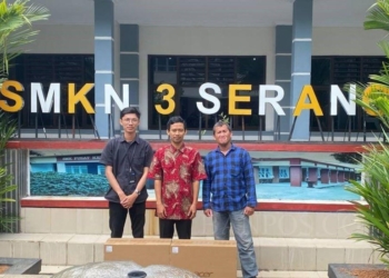 Bantuan PC Telkom Perkuat Digitalisasi Pendidikan SMKN 3 Kota Serang