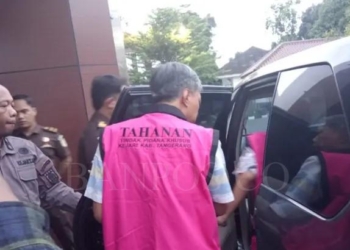 Pegawai Diskan Kabupaten Tangerang Dijebloskan ke Rutan Jambe