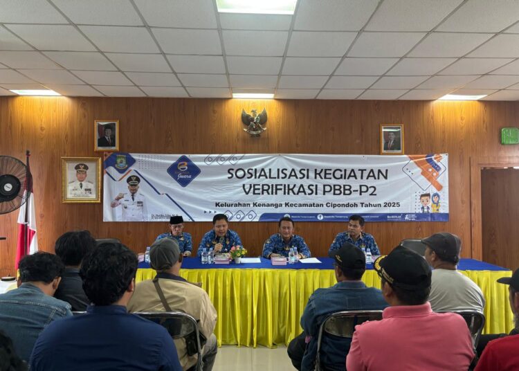 Pemkot Tangerang Optimalisasi Pendapatan PBB dengan Updating Data di Kecamatan Cipondoh