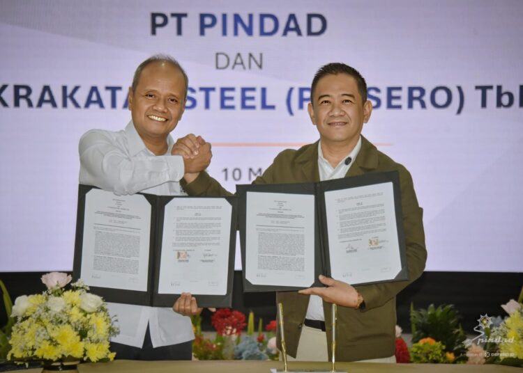 Baja Krakatau Steel Suplai Alat Perang Pindad