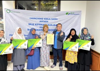 Bank Sampah Digital Gandeng BPJS Ketenagakerjaan, Lindungi Pekerja Informal