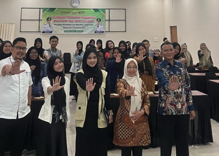 Anak Kota Serang Sampaikan 10 Usulan pada Musrenbang Anak 2025