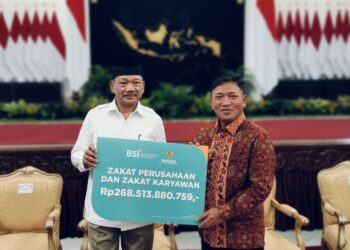 BSI Bank Pembayar Zakat Terbesar di RI, Serahkan Rp787,5 M Selama 4 Tahun
