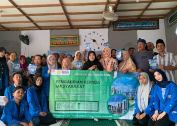 Dosen dan Mahasiswa Unpam Gelar Edukasi Akad Syariah di Agen Dimsum Teh Ifat