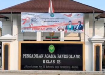 Kantor Pengadilan Agama Pandeglang.