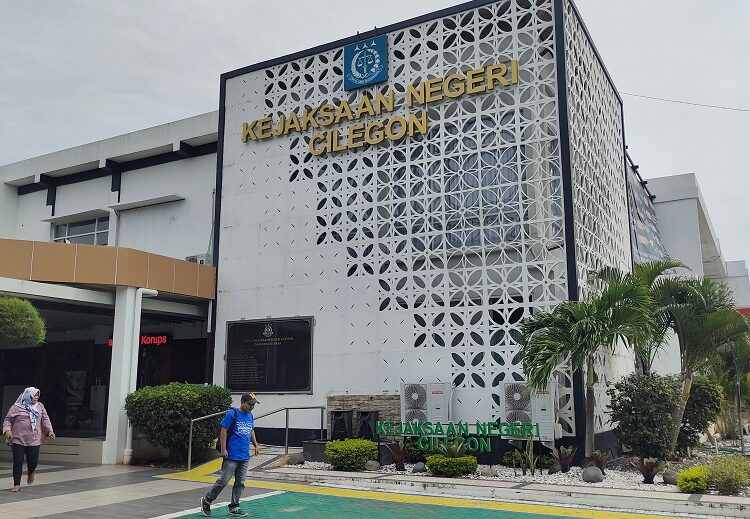 Suasana Kantor Kejaksaan Negeri Cilegon. LUKMAN HAPIDIN/BANTEN POS