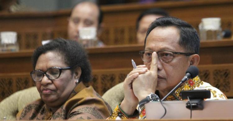 Menteri Dalam Negeri Tito Karnavian (kanan). (Foto: Tedy O Kroen/RM)