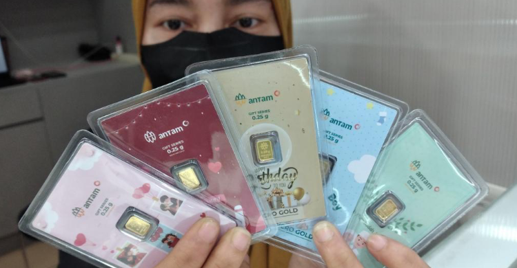 Emas Antam. (Foto: Rakyat Merdeka)