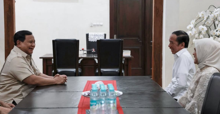 Presiden Prabowo Subianto dan Jokowi. (Foto: Instagram Prabowo)