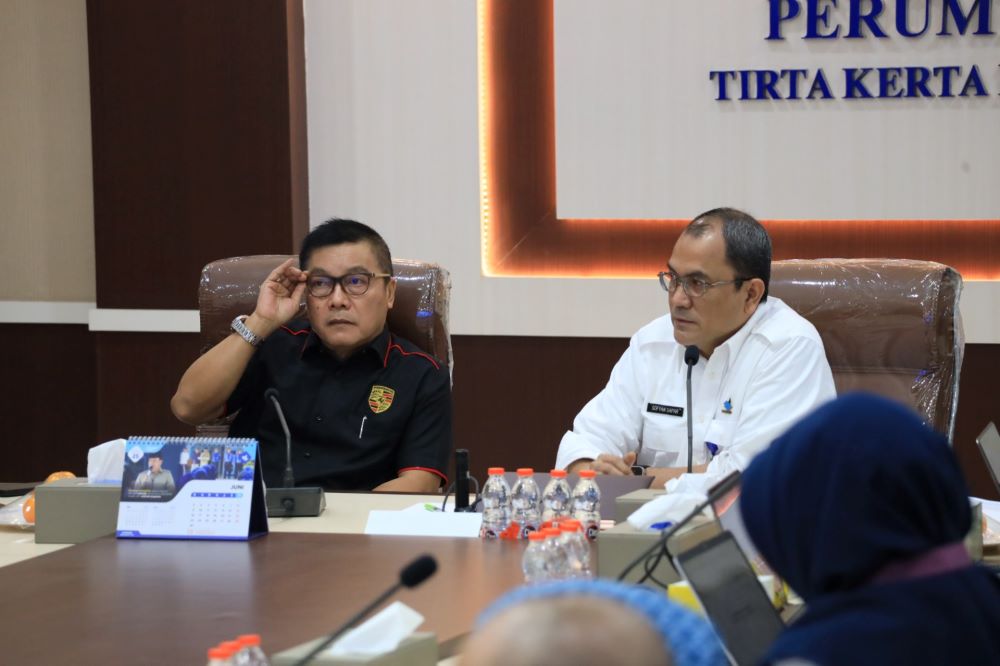 Taat Membayar Pajak Air, Perumdam TKR Dapat Apresiasi dari DPRD Banten
